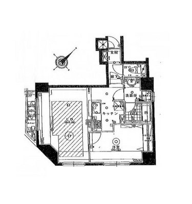 東京都中央区日本橋富沢町 賃貸マンション 1LDK