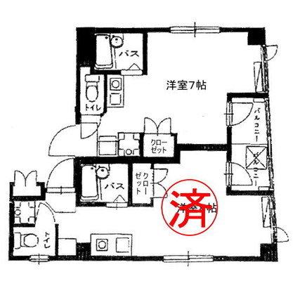 東京都江戸川区船堀５丁目 賃貸マンション 1R