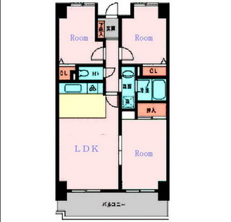 東京都江戸川区小松川１丁目 賃貸マンション 3LDK