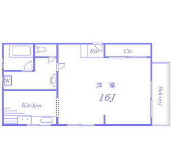 東京都千代田区麹町３丁目 賃貸マンション 1K