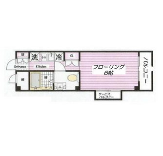 東京都江東区森下３丁目 賃貸マンション 1K