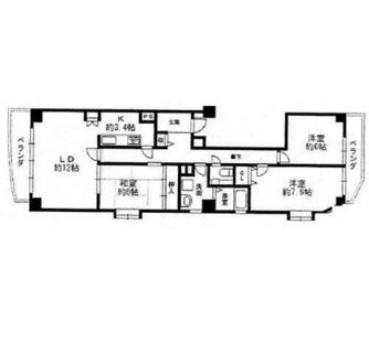 東京都新宿区甲良町 賃貸マンション 3LDK