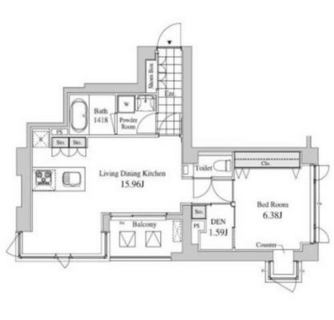 東京都千代田区二番町 賃貸マンション 1LDK
